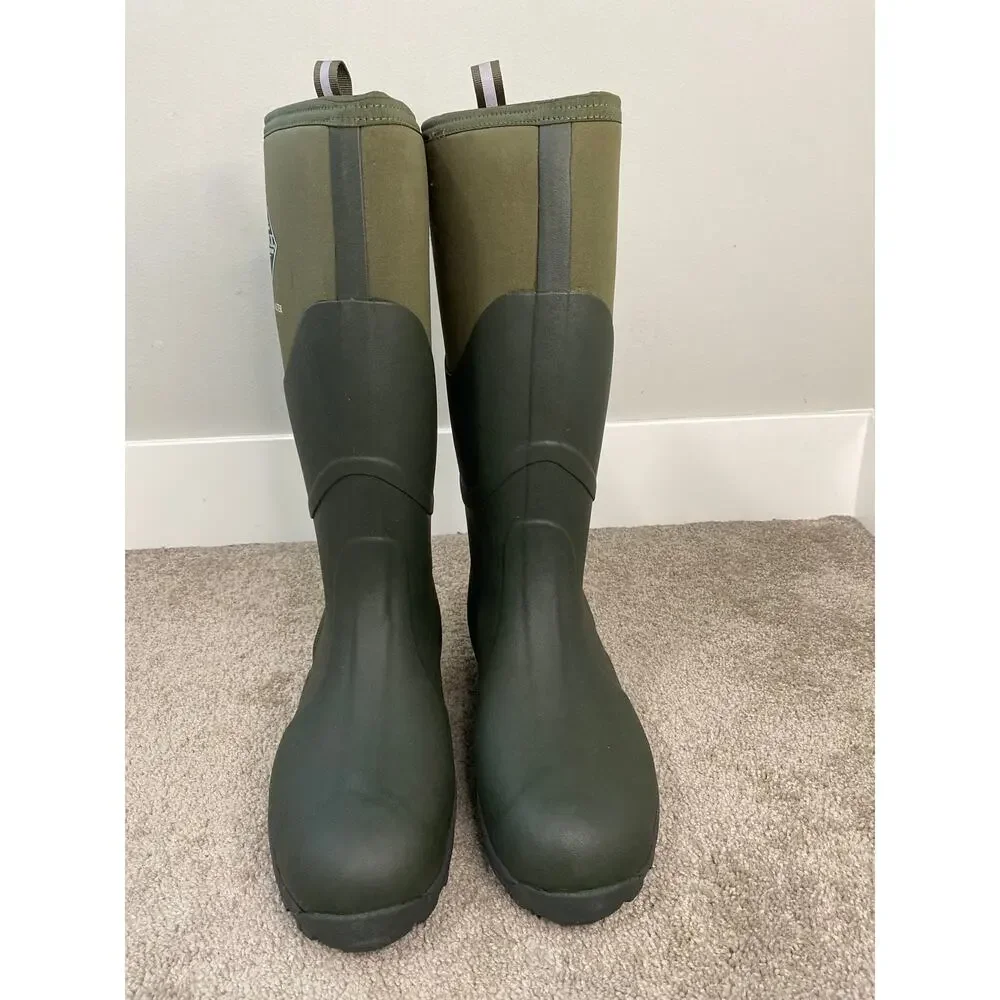 New Muck Boot Muckmaster Tall Moss Waterproof Work Boots Men’s 12